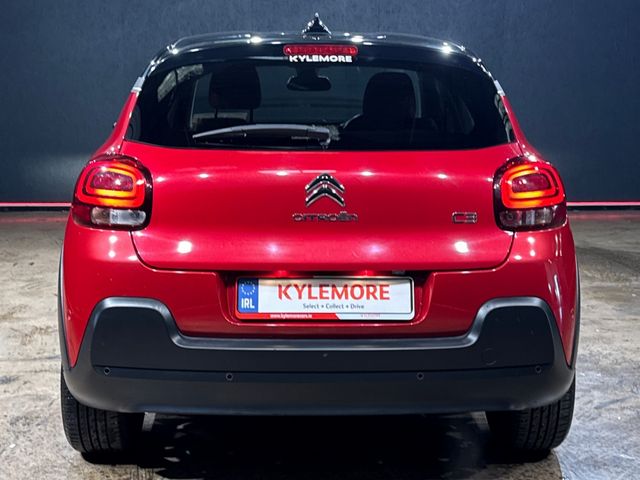 Image for 2018 Citroen C3 1.2 AUTOMATIC COLORADO EDITION - SUEDE/BROWN LEATHER UPHOLSTERY - RED/BLACK TWO TONE - FACTORY ALLOYS - CRUISE CONTROL - REAR CAMERA