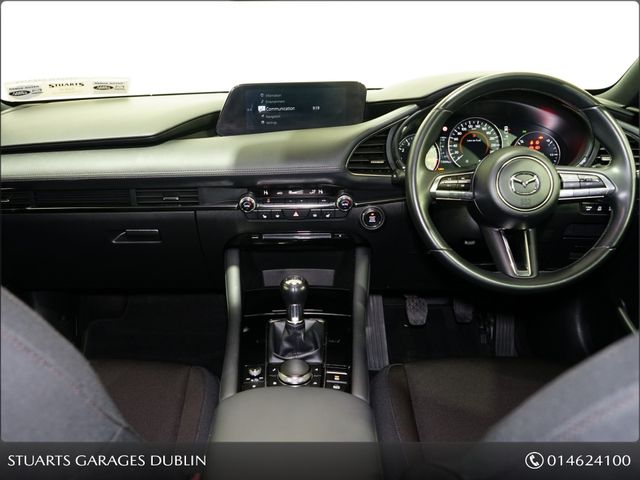 Image for 2019 Mazda Mazda3 Sky-x M Hybrid Gs-l Sport 5DR*@MAZDA SOUTH DUBLIN, 2.0 SKY-X 180PS GSL SPORT 4DR* AIR CON, PDC REAR, ADAPTIVE LED LIGHTING, PRIVACY GLASS, 18 INCH CHROME ALLYS, HEADS UP, NAV, TRAFFIC SIGN RECOGN