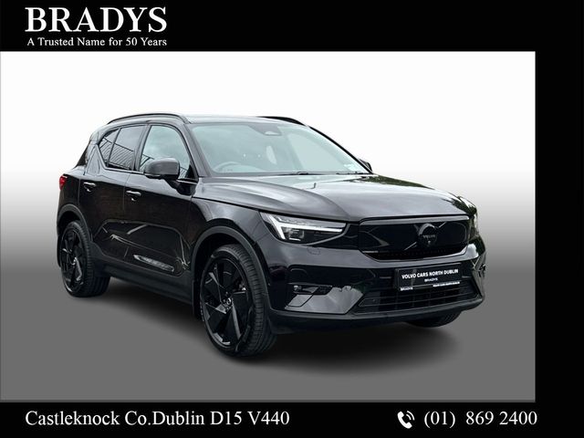 Image for 2025 Volvo EX40 Plus Black Edition Single Motor Extended Range Electric.