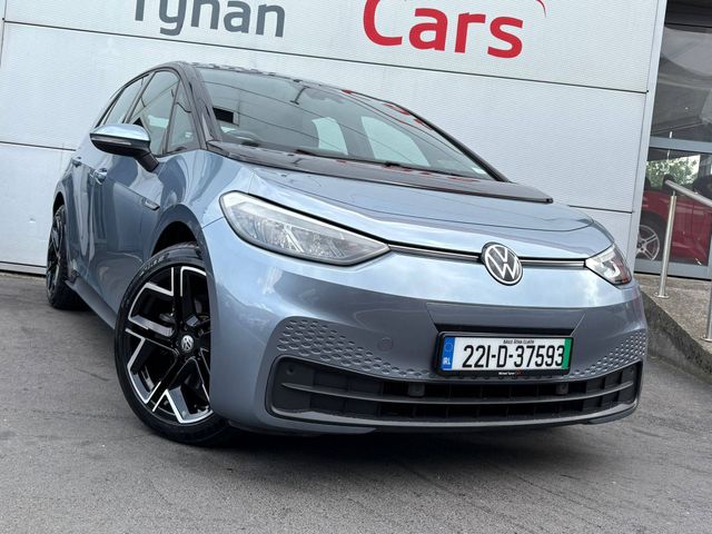 Image for 2022 Volkswagen ID.3 ro 58KWH Life, 19" Alloys, Climate Control, Heated Seats, CarPlay, Cruise Control - First registered in April 2022 - Trade in Price €21, 999.