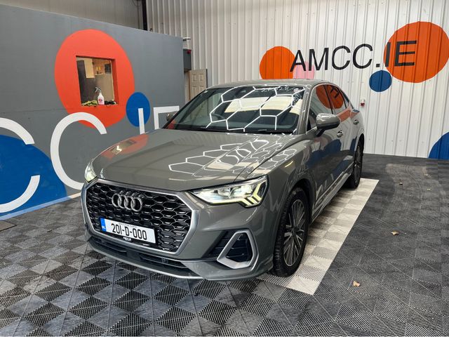 Image for 2020 Audi Q3 €34950! 2020 AUDI Q3 S-LINE QUATTRO AUTOMATIC SPORTBACK TDI QUATTRO 2.0L DIESEL / 89K KMS / ADAPTIVE CRUISE CONTROL, REVERSE CAMERA, HEATED SEATS & MORE