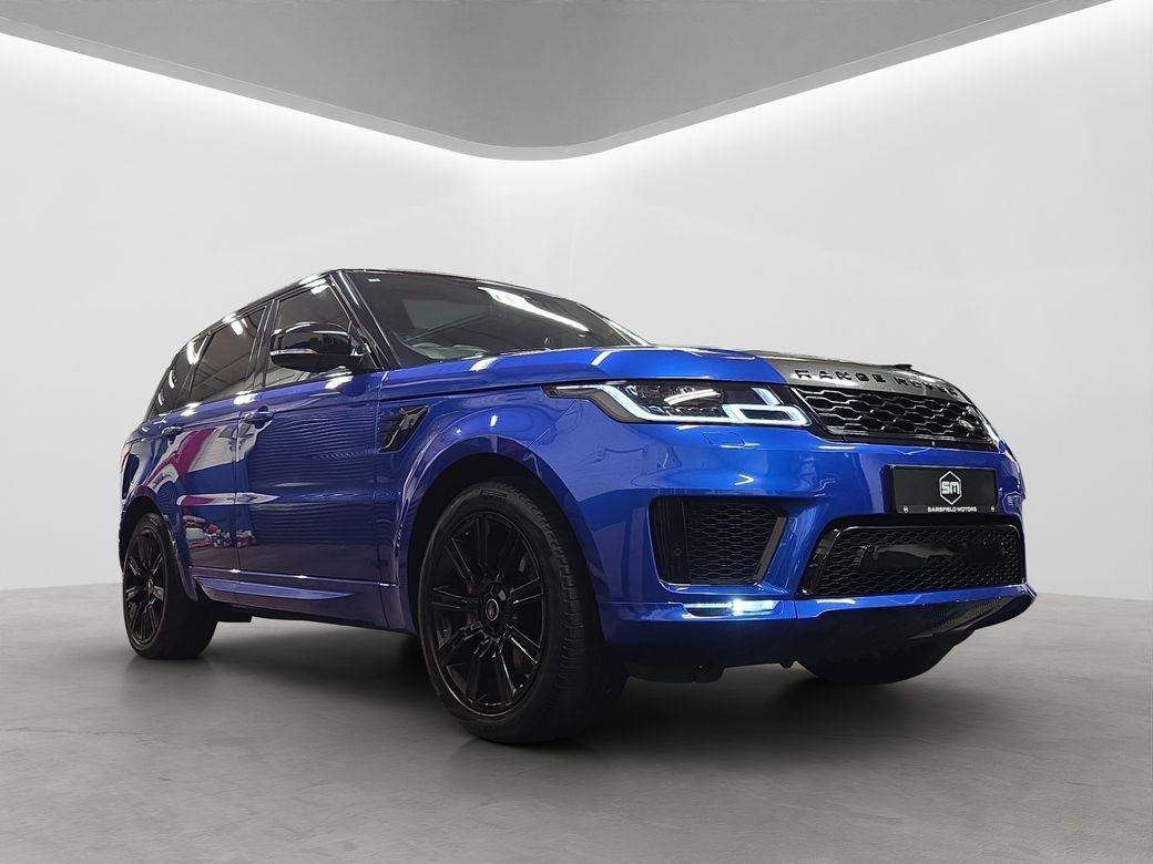 Image for 2018 Land Rover Range Rover Sport P400E HSE DYNAMIC BLACK. VELOCITY BLUE. HUGE SPEC. FINANCE ARRANGED. SIMI. AA APPROVED.