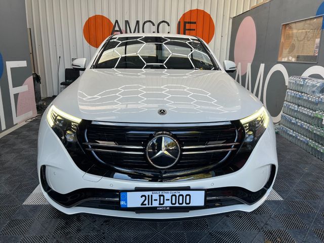 Image for 2021 Mercedes-Benz EQC 2021 MERCEDES-BENZ EQC400 4MATIC AMG LINE AUTOMATIC/ CRUISE CONTROL / 360 CAMERA / ELECTRIC MEMORY & HEATED SEATS / PADDLE SHIFTERS / AMBIENT LIGHTS / APPLE CARPLAY AND MORE