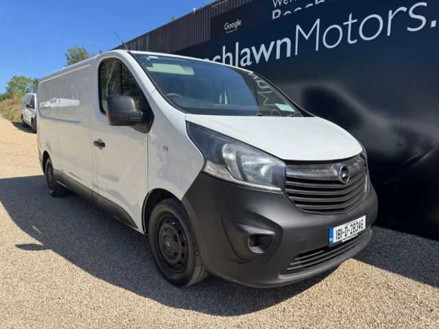 Image for 2018 Opel Vivaro 1.6 CDTI 120 PS LWB VAN // NO VAT // 06/27 CVRT // DOCUMENTED SERVICE HISTORY // GOOD CONDITION // 