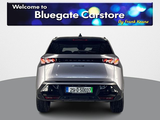 Image for 2025 Peugeot 5008 GT **7 SEATER**FULL BLACK HALF LEATHER INTERIOR**APPLE CARPLAY**ANDROID AUTO**TOUCHSCREEN INFOTAINMENT SCREEN**CRUISE CONTROL**LANE ASSIST**SPEED LIMITER**ELECTRIC HANDBRAKE**USB CHARGING PORT**
