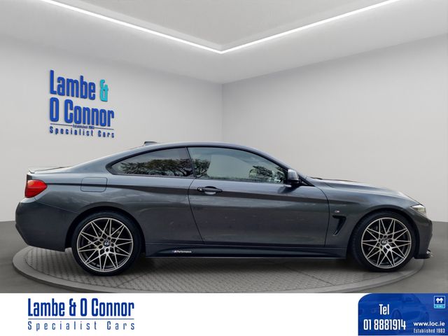 Image for 2014 BMW 4 Series 420d COUPE * XDRIVE * M SPORT * AUTO * LEATHER * 19" ALLOYS * M PERFORMANCE STYLING * SERVICE HISTORY * BEST AVAILABLE * 