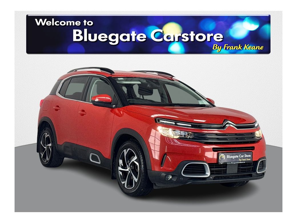 Image for 2020 Citroen C5 Aircross FEEL BLUEHDI 130 **FULL BLACK CLOTH INTERIOR**REVERSE CAMERA**WIRELESS PHONE CHARGING**PARKING SENSORS**BLIND SPOT DETECTION**ELECTRIC HANDBRAKE**ECO MODE**LANE ASSIST**ANDROID AUTO**USB CHARGING**
