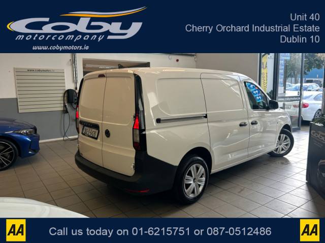 Image for 2021 Volkswagen Caddy CARGO+ MAXI LWB TDI 102HP MANUAL 6SPEED €15950 plus VAT. Pristine 1 Owner Irish Van, FSH, DOEd. Apple CarPlay, Full Electrics, MFSW, ArmRest. Stunning VAN.