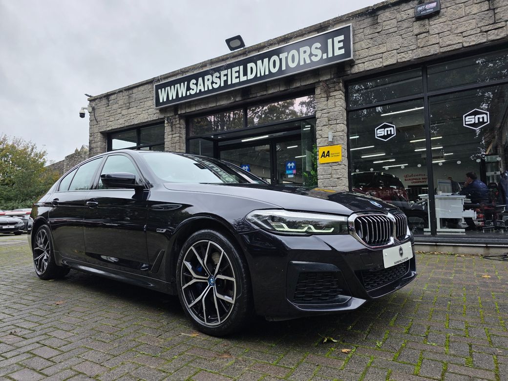 Image for 2021 BMW 5 Series 530E M-SPORT AUTO . ONLY 26K MILES. HUGE SPEC. FINANCE ARRANGED. SIMI. AA APPROVED.