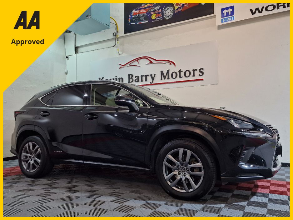 Image for 2018 Lexus NX 300h 2.5 HYBRID SE 4WD AUTOMATIC **HIGH SPEC / VERY LOW MILEAGE / ACTIVE RADAR CRUISE CONTROL / ELECTRIC & HEATED FRONT SEATS / FULL BLACK LEATHER / SAT NAV / REVERSE CAMERA / FULL LEXUS SERVICE RECORD**
