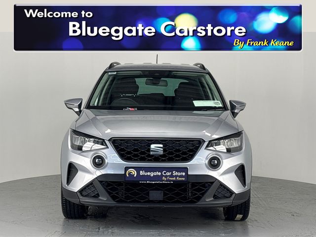 Image for 2022 SEAT Arona 1.0 TSI 95BHP**MULTIFUNCTIONAL STEERING WHEEL**TOUCH SCREEN MEDIA DISPLAY**PARKING SENSORS**BLACK CLOTH INTERIOR**APPLECARPLAY/ANDROID AUTO**AIR CONDITIONING**FINANCE AVAILABLE**