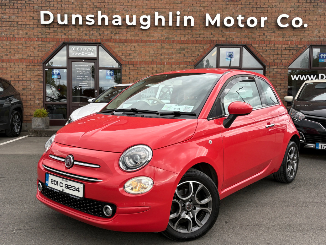 Image for 2020 Fiat 500 1.2 Lounge 69BHP 3DR *Low Mileage*