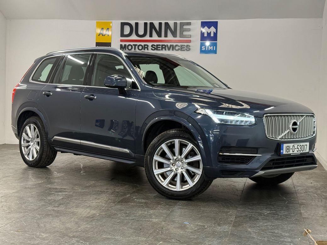 Image for 2018 Volvo XC90 **INSCRIPTION MODEL **HUGE SPEC **AWD **PAN SUNROOF **DIGITAL DASH **CRYSTAL INSCRIPTION SHIFTER **HEATED SEATS **MULTIPLE DRIVING MODES **ROAD SIGN INFO SENSORS **COLLISION AVOIDANCE SENSORS **
