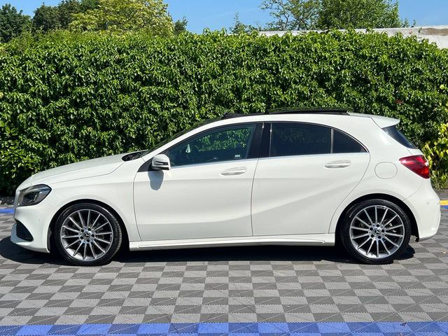 Image for 2017 Mercedes-Benz A Class A180 AMG-LINE 1.6 AUTO // TILT & SLIDE OPENING PAN ROOF // 18" DIAMOND CUT ALLOYS // PARKING SENSORS 