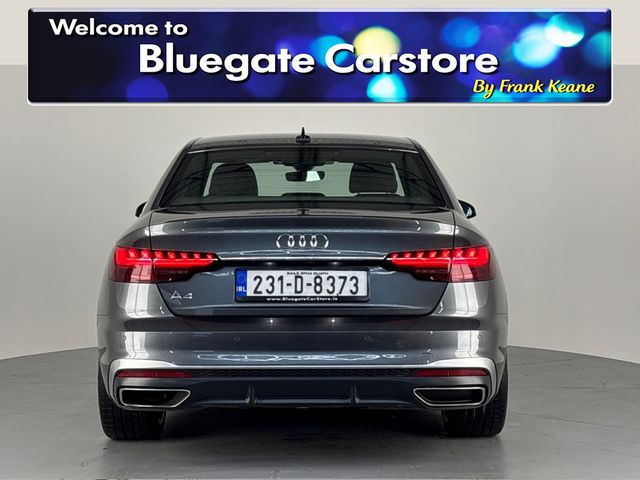 Image for 2023 Audi A4 LIMOUSINE 30 TDI 136BHP S LINE**FRONT HEATED SEATS**TOUCH SCREEN MEDIA DISPLAY**REVERSE CAMERA**PARKING SENSORS**APPLE CARPLAY**KEYLESS START**DUAL CLIMATE CONTROL**FINANCE AVAILABLE**