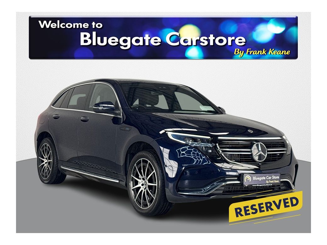 Image for 2022 Mercedes-Benz EQC 400 AMG LINE 4MATIC **FULL BLACK LEATHER INTERIOR**FULLY DIGITAL DASH**TOUCHSCREEN INFOTAINMENT SYSTEM**REVERSE CAMERA**ELECTRONIC HANDBRAKE**LANE ASSIST**FRONT HEATED SEATS**20 INCH ALLOYS**