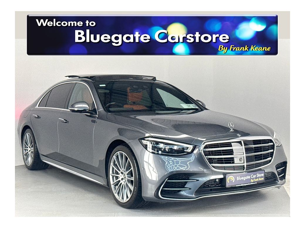 Image for 2021 Mercedes-Benz S Class S350d LWB**Digital Dash**Touchscreen Media**Panoramic Roof**Brown Leather Interior**Ambient Lighting**Burmester Sound Systems**360° Reverse Camera*Front & Rear Heated Seats**Wireless Phone Charger**