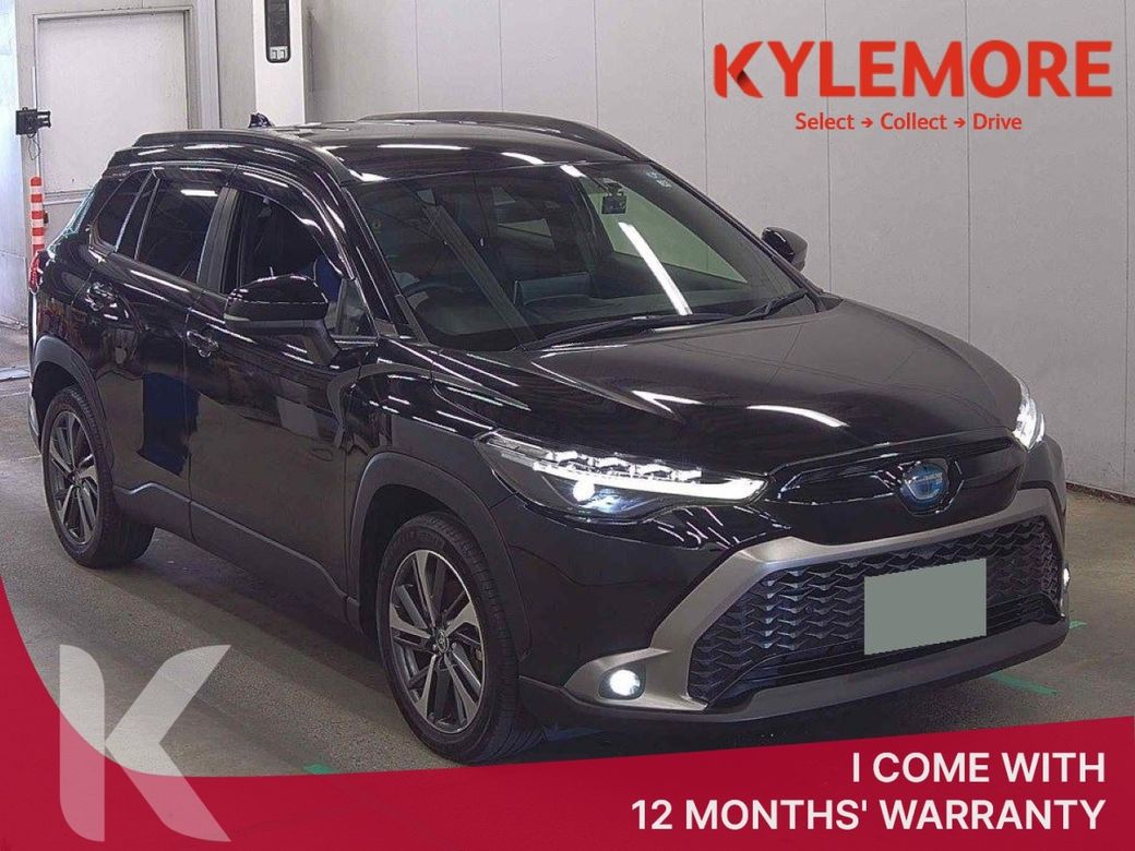 Image for 2023 Toyota Corolla Cross Z MODEL (TOP SPEC) - 1.8 HYBRID AUTOMATIC SUV - UPGRADED ALLOYS - BLACK HALF LEATHER - HEATED SEATS - LED LIGHTS - POWER BOOT - REAR CAMERA
