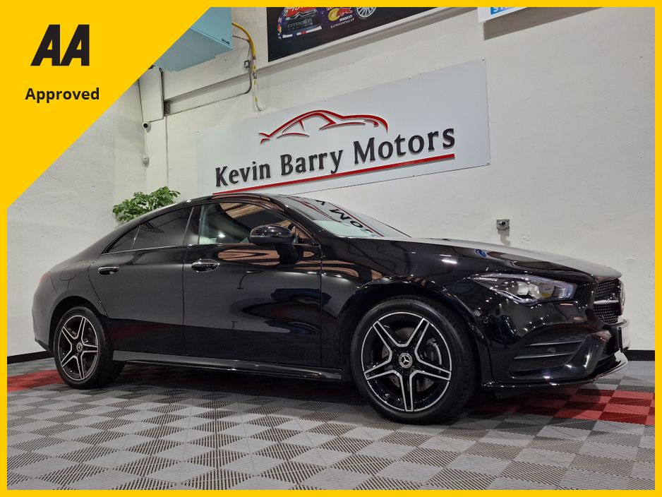 Image for 2023 Mercedes-Benz CLA Class 250E AMG LINE PREMIUM (NIGHT PACK) AUTOMATIC **ONE OWNER / APPLE CARPLAY & ANDROID AUTO / CRUISE CONTROL / HALF LEATHER INTERIOR / HEATED FRONT SEATS / KEYLESS ENTRY / SAT NAV / REVERSE CAMERA**