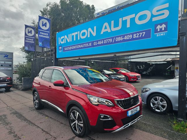 Image for 2019 Peugeot 3008 1.2 PETROL, ALLURE MODEL, LOW MILEAGE, FULL DEALER HISTORY, NEW NCT, FINANCE, WARRANTY, 5 STAR REVIEWS