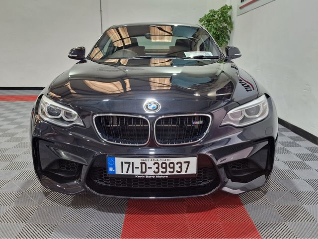 Image for 2017 BMW M2 3.0T 365BHP DCT AUTOMATIC **ORIGINAL IRISH CAR / VERY LOW MILEAGE / APPLE CARPLAY / CRUISE CONTROL / ELECTRIC & MEMORY SEATS / FULL BLACK LEATHER / HEATED FRONT SEATS / SAT NAV / FULL SERVICE RECORD**