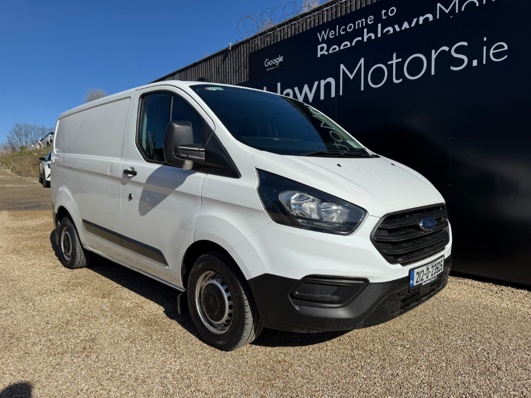 Image for 2021 Ford Transit Custom 2.0 TDCI 105 PS SWB // PRICE EXCL. VAT // ONE OWNER // 10/26 CVRT // BLUETOOTH, ELECTRIC WINDOWS AND MULTI FUNCTIONAL STEERING WHEEL // 