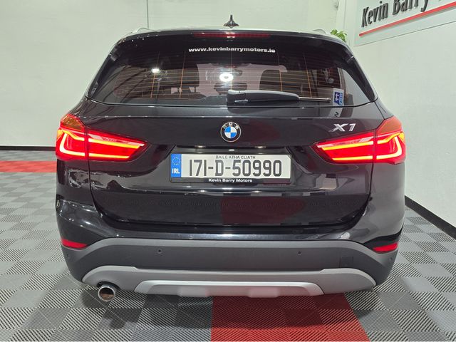 Image for 2017 BMW X1 18D S-DRIVE X-LINE 6 SPEED MANUAL **HIGH SPEC / 18" ALLOY WHEELS / BLUETOOTH INTEGRATION / CRUISE CONTROL / ELECTRIC BOOTLID / FULL BLACK LEATHER / HEATED FRONT SEATS / SAT NAV / REAR PARKING ASSIST**