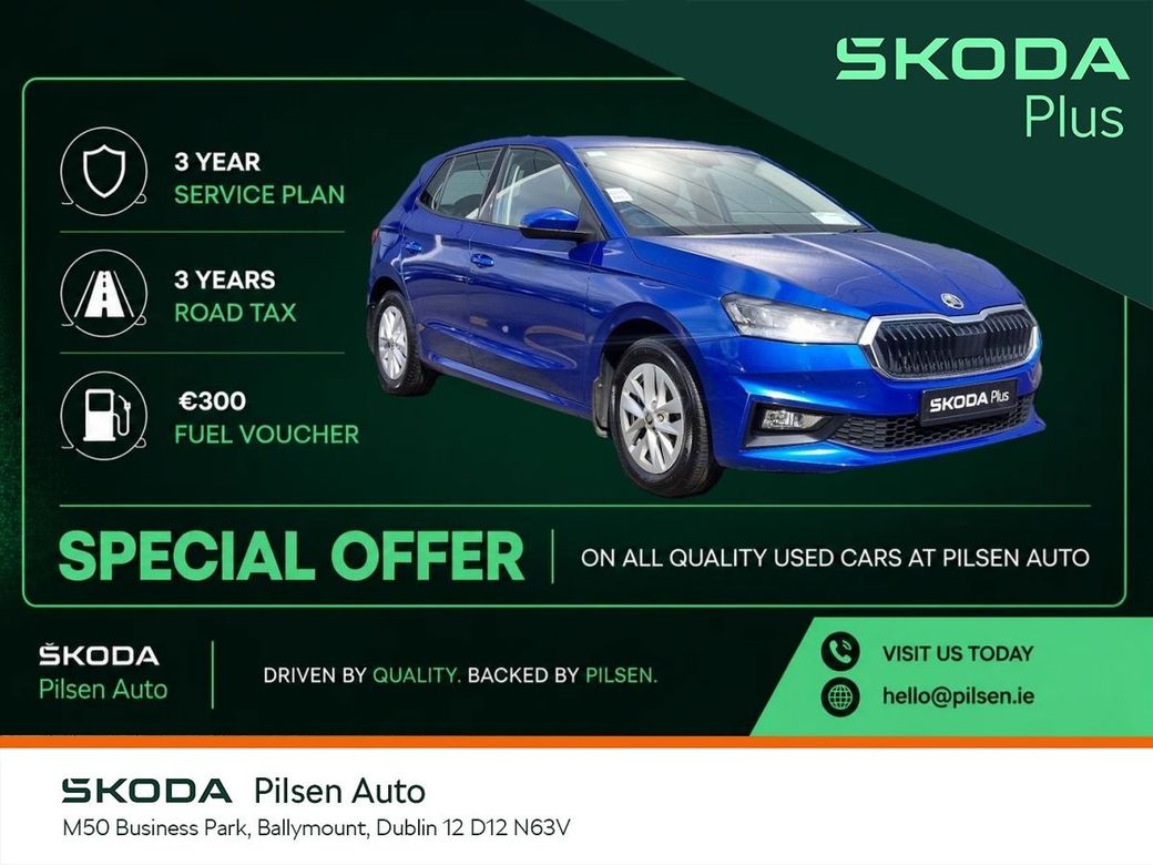 Image for 2024 Skoda Fabia (48) SELECTION 1.0MPI 80HP