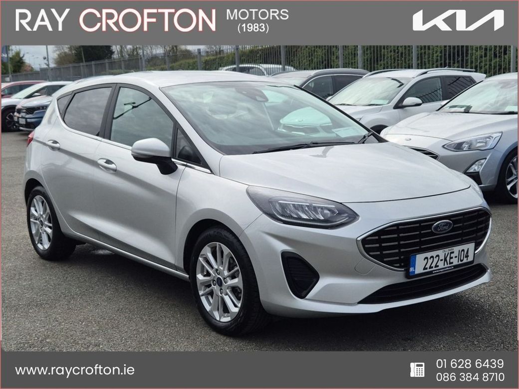 Image for 2022 Ford Fiesta 1.0T EcoBoost Hybrid 125PS Titanium Auto