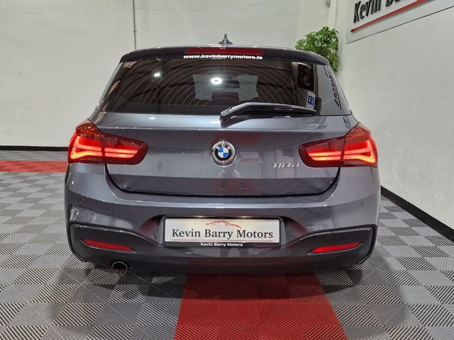 Image for 2019 BMW 1 Series 118D M SPORT SHADOW EDITION AUTOMATIC **TOP SPEC / ACTIVE CRUISE CONTOL / 18" GLOSS BLACK ALLOYS / COMFORT ACCESS / ELECTRIC & MEMORY FRONT SEATS / HEATED SEATS / SAT NAV / REVERSE CAMERA**