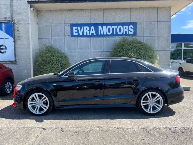 Image for 2021 Audi A3 SALOON S-LINE AUTOMATIC 1.4 PETROL //VERY LOW MILES//HIGH SPEC//HALF LEATHER HEATED SEATS//REVERSE CAMERA//KEYLESS ENTRY//ADAPTIVE CRUISE CONTROL//