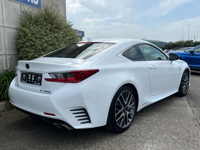 Image for 2016 Lexus RC 300h F SPORT AUTOMATIC HYBIRD 2.5 PETROL //HIGH SPEC//SUNROOF//FULL LEATHER ELECTRIC HEATED/COOLED SEATS//HEATED STEERING WHEEL//REVERSE CAMERA//KEYLESS ENTRY//ADAPTIVE CRUISE CONTROL//