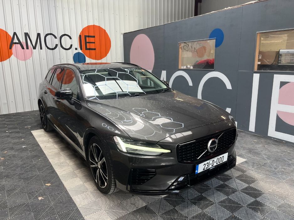 Image for 2023 Volvo V60 2023 VOLVO V60 T6 PLUG-IN 2.0 AUTOMATIC / CRUISE CONTROL / PARKING CAMERA / ELECTRIC MEMORY & HEATED SEATS / PADDLE SHIFTERS / PANORAMIC SUNROOF / HEATED STEERING WHEEL AND MORE