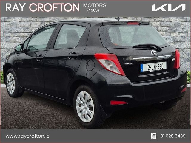 Image for 2012 Toyota Yaris 1.0 VVT-i 3Dr Luna