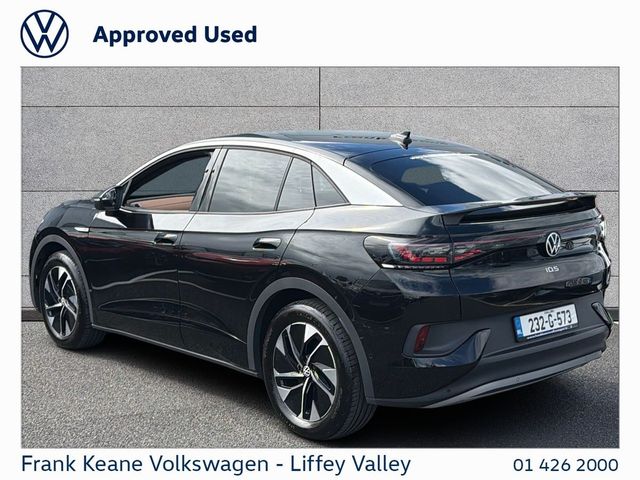 Image for 2023 Volkswagen ID.5 77KWH BUSINESS 174HP *GRENADILLA BLACK METALLIC* *FLORENCE BROWN ART VELOUR**IQ HEADLIGHTS* *PRIVACY GLASS* *ART VELOUR SEATS* *PARKING CAMERA* *BATTERY CERTIFIED* *PCP FINANCE AVAILABLE*