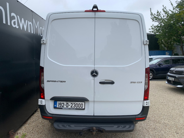 Image for 2019 Mercedes-Benz Sprinter 2.1 CDI 316 L1H1 // PRICE EXCL. VAT // 09/26 CVRT // FULL SERVICE HISTORY // AIR CON AND ELECTRIC WINDOWS //