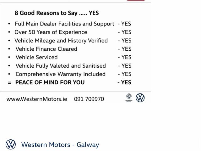 Image for 2026 Volkswagen ID.7 Pure Plus 59KW "G", Pre Reg, No kms, Huge Savings V Price New, IQ LED Lights, Memory Seats, Sat Nav, Cameras, App Connect, Area View + much more