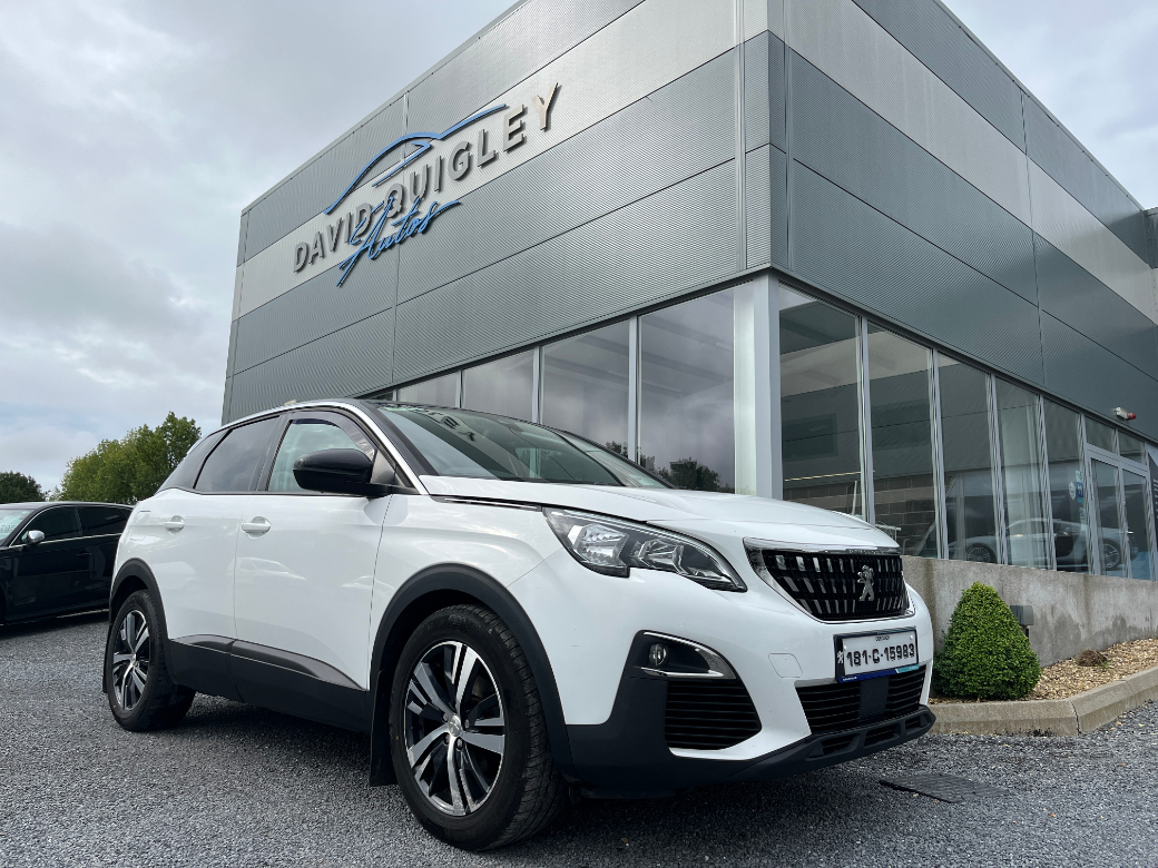 Image for 2018 Peugeot 3008 1.6 HDI ACTIVE 120BHP 5DR*QUALITY ASSURED USED CARS*SIMI APPROVED*GREAT RATE FINANCE AVAILABLE*WELCOME TO DAVID QUIGLEY AUTOS*