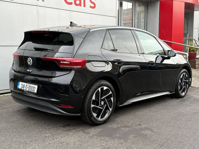 Image for 2024 Volkswagen ID.3 Pro Match 58KWH Life, 204bhp, 18” Alloys, Climate, Heated Seats, CarPlay - First registered in March 2024 - Trade in Price €27, 444