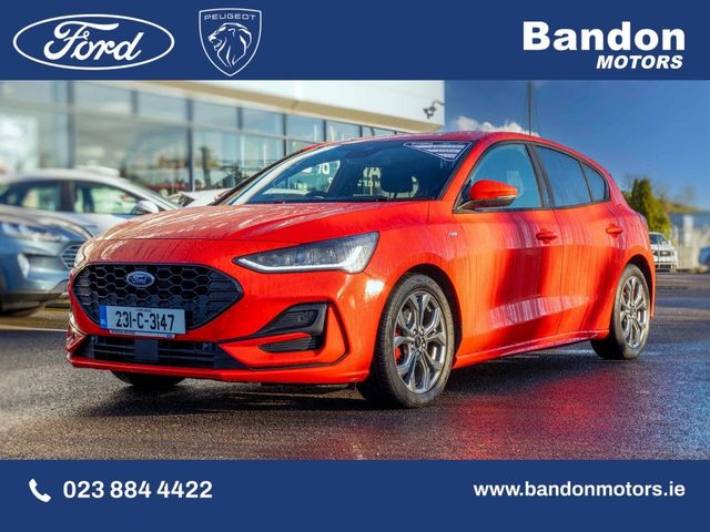 Image for 2023 Ford Focus 2023 Ford Focus, Just arrived in stock. Red. Only €25500/- 1.0L EcoBoost 125PS Trend