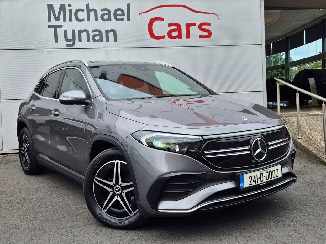 Image for 2024 Mercedes-Benz EQA 350 4matic AMG Line, 18” Alloys, Camera, CarPlay, Parking Sensors, Climate Control, 1/2 Leather, Heated Seats, Electric Tailgate