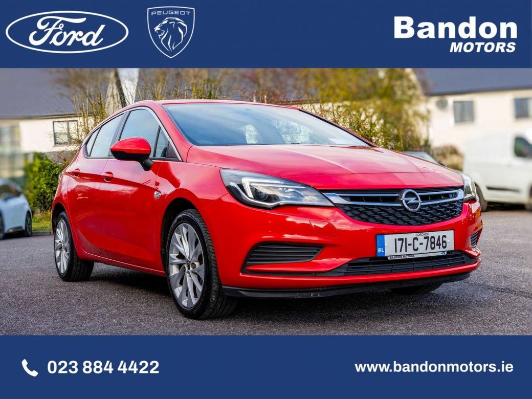 Image for 2017 Opel Astra 2017 Opel Astra, Red, Petrol, Manual, Hatchback 1.4 100PS SC