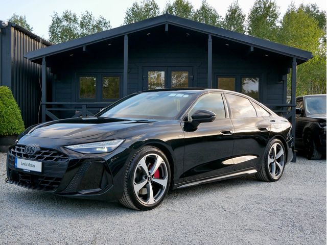 Image for 2026 Audi A6 E-HYBRID QUATTRO EDITION 1, HIGH SPEC, NEW SHAPE, 299BHP, BANG & OLUFSEN, PASSENGER DISPLAY, ADAPTIVE CRUISE CONTROL, HUD, MIDNIGHT GREEN, MATRIX LIGHTS, EXTERIOR BLACK PACK