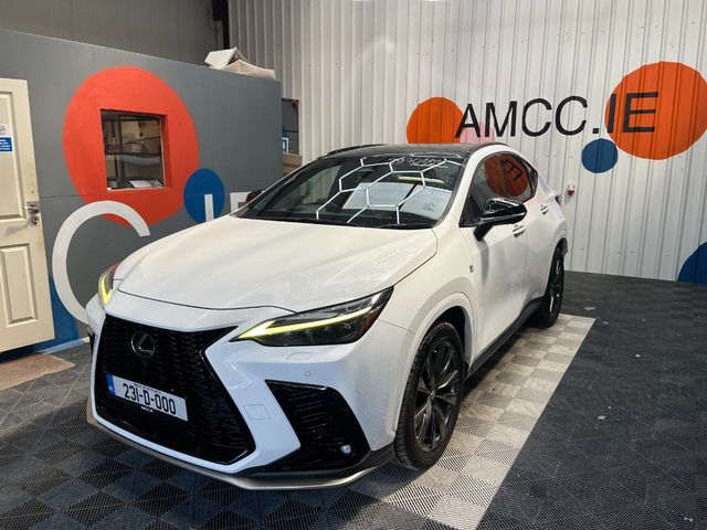 Image for 2023 Lexus NX 2023 LEXUS NX 350H F SPORT 2.5 AUTOMATIC / CRUISE CONTROL / PARKING CAMERA / ELECTRIC MEMORY & HEATED SEATS / PADDLE SHIFTERS / PANORAMIC SUNROOF / HEATED STEERING WHEEL AND MORE