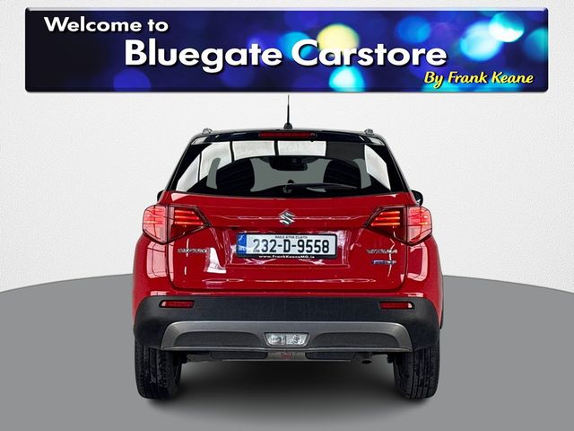 Image for 2023 Suzuki Vitara 1.4 B/JET HYBRID SZ-T **FULL BLACK CLOTH INTERIOR**LANE ASSIST**CRUISE CONTROL**SEMI DIGITAL DASH**TOUCHSCREEN INFOTAINMENT SCREEN**SPEED LIMITER**MANUAL HANDBRAKE**USB CHARGING PORT**