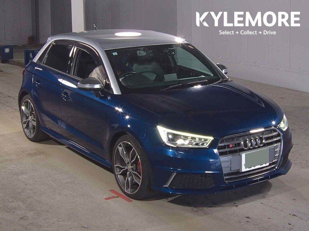 Image for 2017 Audi S1 2.0 AUTOMATIC - FACTORY ALLOYS - FULL BLACK LEATHER - BLUE/WHITE TWO TONE