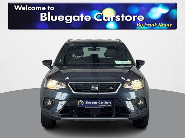 Image for 2021 SEAT Arona 1.0 TSI 110HP DSG FR**MULTIFUNCTIONAL STEERING WHEEL**HALF LEATHER HALF ALCANTARA INTERIOR**REVERSE CAMERA**APPLE CARPLAY**TOUCH SCREEN MEDIA DISPLAY**FINANCE ARRANGED**