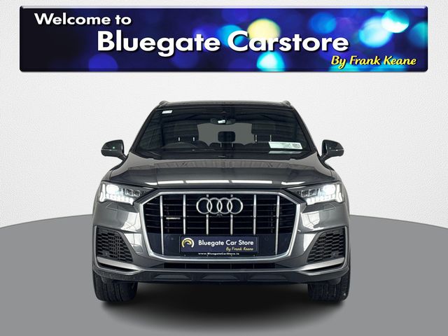 Image for 2020 Audi Q7 3.0 S LINE 55 E QUATTRO**FRONT HEATED ELECTRIC MEMORY SEATS**BLACK LEATHER INTERIOR**ELECTRIC TAILGATE**TOUCH SCREEN CLIMATE CONTROL**REVERSE CAMERA**PARKING SENSORS**APPLE CARPLAY**FINANCE AVAILABLE*