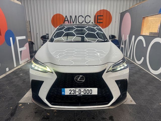 Image for 2023 Lexus NX 2023 LEXUS NX 350H F SPORT AUTOMATIC / CRUISE CONTROL / 360 CAMERA / ELECTRIC MEMORY & HEATED SEATS / PANORAMIC SUNROOF AND MORE