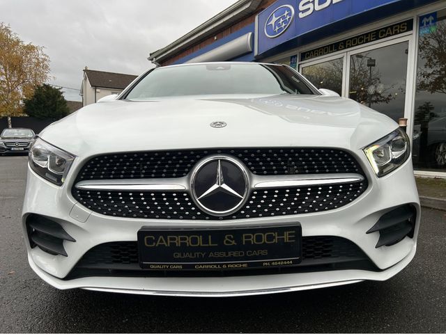 Image for 2021 Mercedes-Benz A Class 250 AMG LINE E-Hybrid Auto in Ice-White & Black Detail - Top Trade-in & Great Finance Deals - Approved C&R Warranty